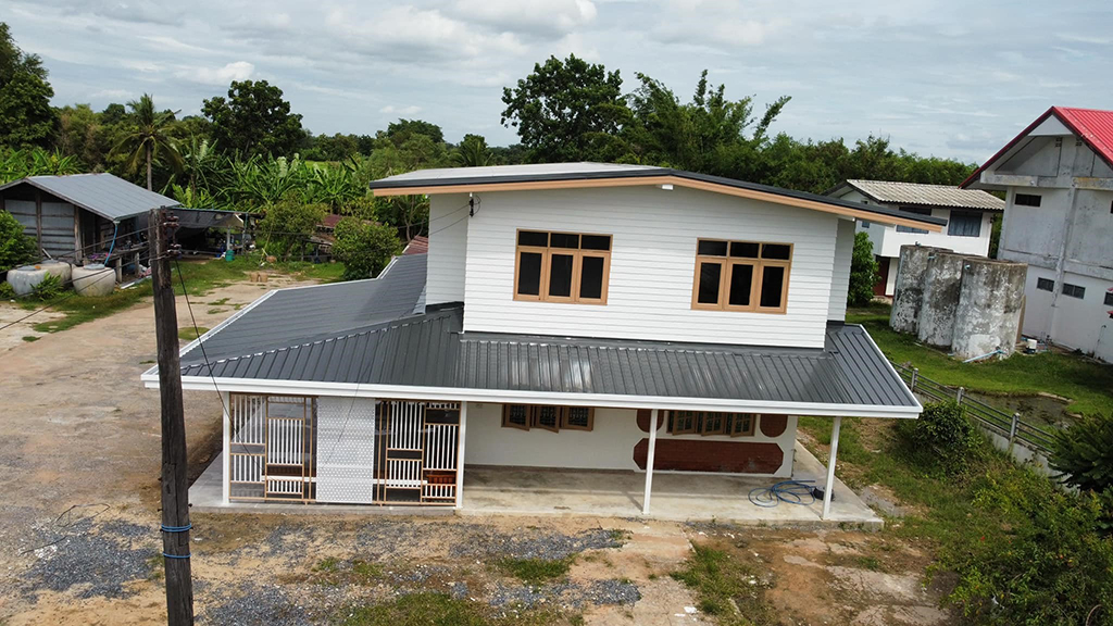 รีโนเวทบ้านเก่าไม้สองชั้น