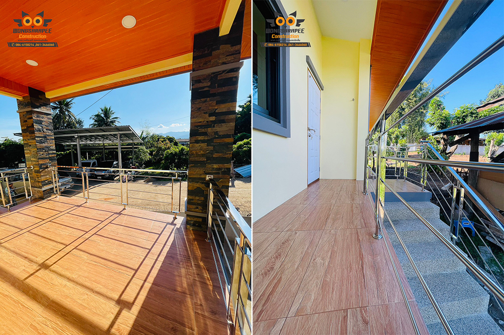 บ้านชั้นเดียวทรงปั้นหยา