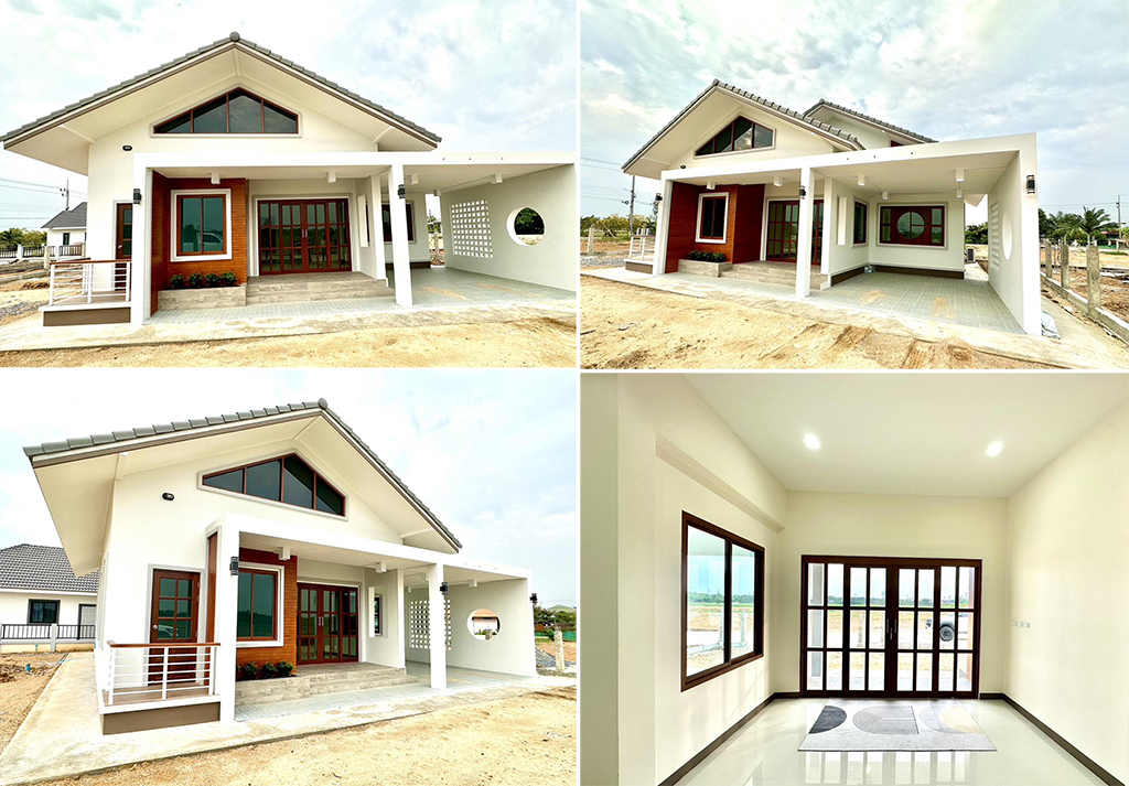 แบบบ้านชั้นเดียวสไตล์มินิมอล