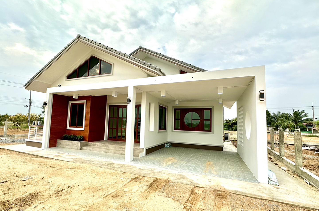 แบบบ้านชั้นเดียวสไตล์มินิมอล