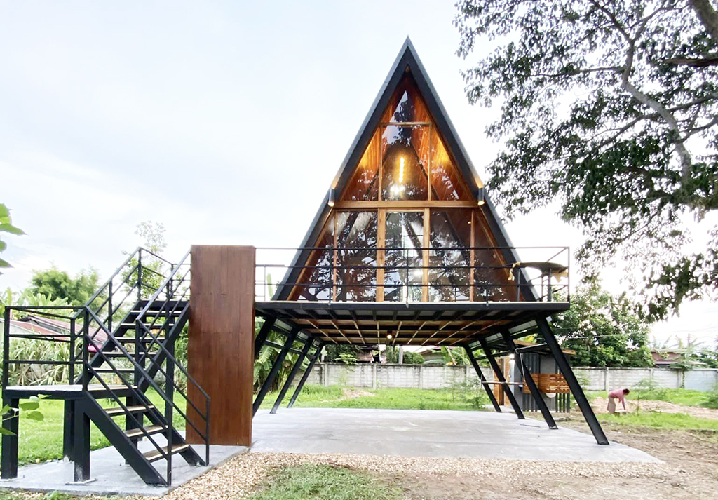 บ้านทรงเอเฟรม