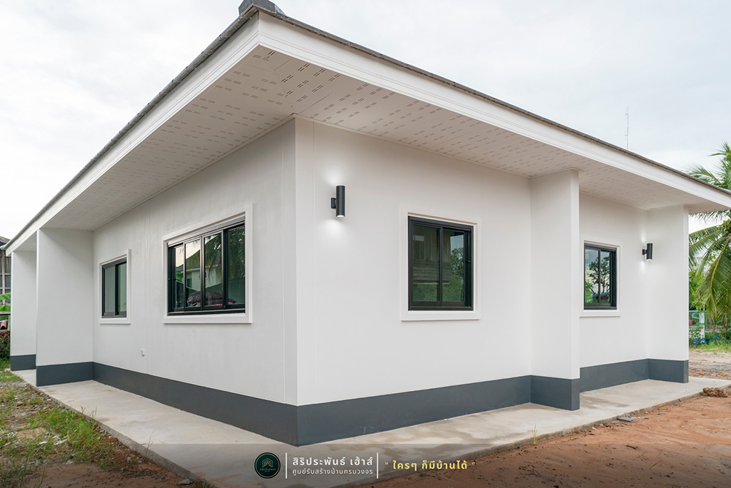 บ้านเรียบหรูสไตล์ร่วมสมัย