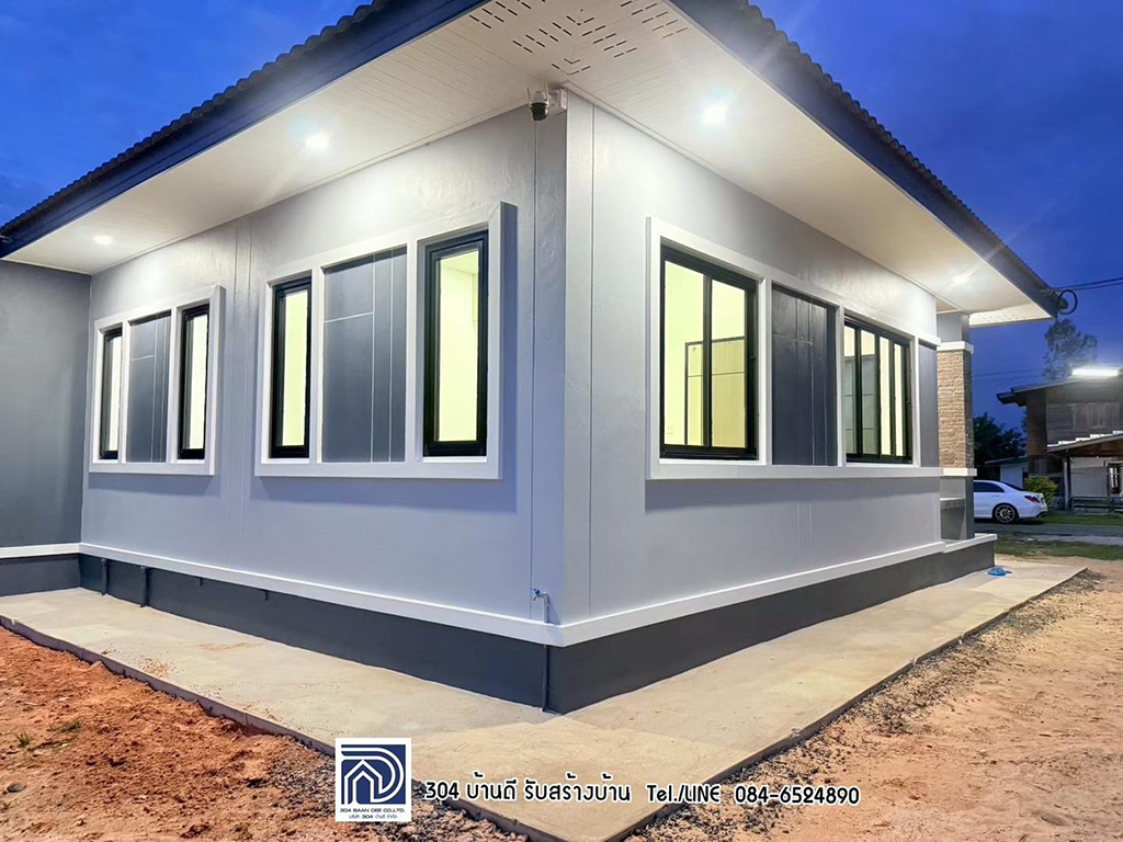 บ้านชั้นเดียวสไตล์ร่วมสมัย