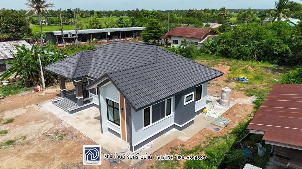 บ้านชั้นเดียวสไตล์ร่วมสมัย