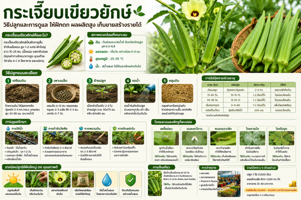 กระเจี๊ยบเขียวยักษ์